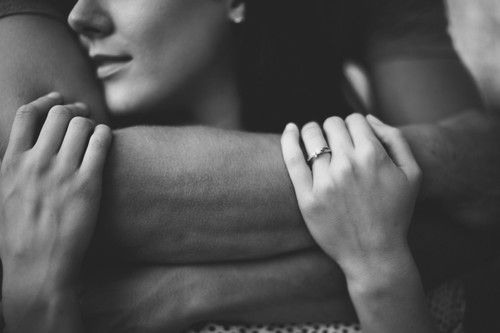 Daniel y Amelia...antes de la cena.